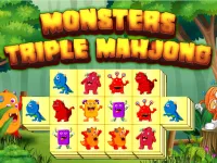 Monsters Triple Mahjong image