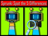 Sprunki Spot the 5 Differences image