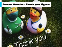 Corona Warriors Thank you Jigsaw image