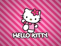 BTS Hello Kitty Coloring image