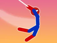 Super Hero Flip: Spider Stickman Hook image