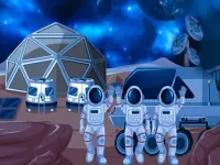 Space Girl Escape image