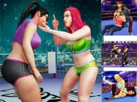Women Wrestling Fight Revolution: Fighting Games image