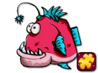 Cute Piranha Jigsaw Puzzles image